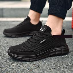 夏季新款 輕便透氣網布男鞋 休閒運動鞋 大網眼跑步鞋網鞋系帶 歷史價格詳細信息