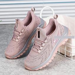 足力健2023年冬季新品軟底休閒中老年媽媽鞋女鞋鞋皮鞋 歷史價格詳細信息