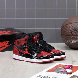 Air Jordan 1 OG Patent Bred 黑紅 漆皮 流行款 休閒鞋 555088-063 歷史價格詳細信息