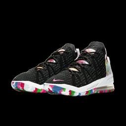 S.G NIKE LEBRON XVIII NRG GS 黑紫 氣墊 籃球鞋 運動鞋 大童 女鞋 CT4677-001 歷史價格詳細信息