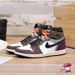 球鞋補習班 NIKE AIR JORDAN 1 HIGH OG BROTHERHOOD 紫金 男 555088-706 歷史價格詳細信息