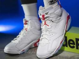 S.G AIR JORDAN 6 RETRO MAROON BG GS 白 紅 復刻 老屁股 女鞋 384665-116 歷史價格詳細信息