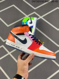Nike 耐吉 Air Jordan 1 Zoom Air CMFT 白 黑 彩色 拼接 男鞋 AJ1 CT0978-016 歷史價格詳細信息