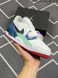 【NIKE】AIR JORDAN LEGACY 312 LOW (GS) 中大童 童鞋 籃球鞋 白藍色-CD9054164 歷史價格詳細信息