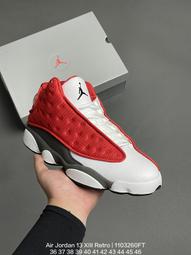 Nike 耐吉 籃球鞋 Air Jordan 13 Retro 女鞋 經典款 AJ13代 千鳥格紋 黑 白 DN3938-015 歷史價格詳細信息