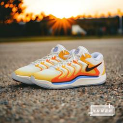 Nike KD 17 EP Sunrise 籃球鞋 白橘 氣墊 緩震 運動鞋 男鞋 FJ9488-700 歷史價格詳細信息