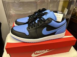 【代購】Air Jordan 1 Low"University Blue"大學藍 低幫休閒滑板鞋-台之星代購 歷史價格詳細信息