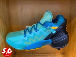 ADIDAS D.O.N. Issue 2 GCA Avatar 男籃球鞋 FZ4408 藍黑 歷史價格詳細信息