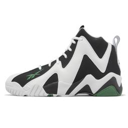 Reebok 籃球鞋 Hurrikaze II 復古 白黑綠 Shawn Kemp 男鞋 【ACS】 100033879 歷史價格詳細信息