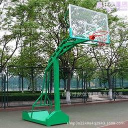 籃球架地埋式方管戶外標準成人籃球框家用可扣籃框架兒童藍球架子 歷史價格詳細信息