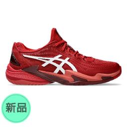 Asics Court FF 3 Novak [1041A363-961] 男 網球鞋 運動 比賽 緩震 襪套 包覆 紅 歷史價格詳細信息