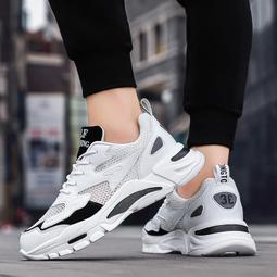 夏季男鞋鞋子男透氣網鞋鏤空薄款板鞋潮流男士休閒百搭防臭網面鞋 歷史價格詳細信息