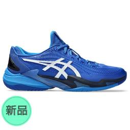 Asics Court FF 3 Novak [1041A361-961] 男 網球鞋 運動 比賽 側滑穩定 緩震 藍白 歷史價格詳細信息