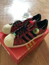 Adidas Superstar CNY ID1139 男 休閒鞋 運動 經典 復古 聯名 貝殼頭 三葉草 白 深藍 歷史價格詳細信息