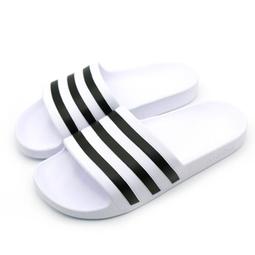 adidas 拖鞋 Adilette Aqua 白 黑 運動拖鞋 男鞋 女鞋 涼拖鞋 F35539 歷史價格詳細信息