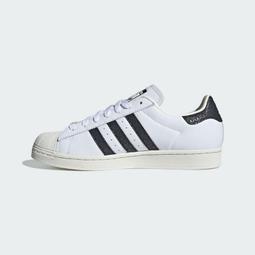 Adidas Superstar IF3637 男女 休閒鞋 經典 Originals 皮革 貝殼頭 三葉草 白黑金 歷史價格詳細信息