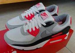 Nike Air Max 90 OG 灰 粉紅 黑 白 女鞋 原版配色 運動鞋 休閒鞋 零碼福利品【ACS】(US7) 歷史價格詳細信息