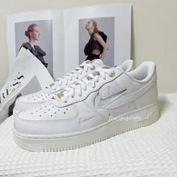 Nike Air Force 1 PRM MF 灰 白 AF1 女鞋 皮革材質 休閒鞋 零碼福利品 【ACS】 歷史價格詳細信息
