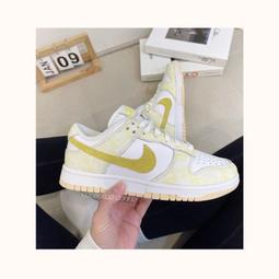NIKE DUNK LOW "YELLOW STRIKE" 白黃 風鈴木 DM9467700 歷史價格詳細信息