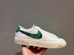 S.G NIKE BLAZER LOW 77 JUMBO SE FD0378-121 白灰 藍 米白 麂皮 休閒鞋男女鞋 歷史價格詳細信息