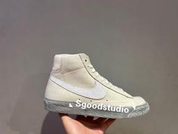 S.G NIKE BLAZER LOW 77 JUMBO SE FD0378-121 白灰 藍 米白 麂皮 休閒鞋男女鞋 歷史價格詳細信息