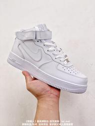 Nike 耐吉 休閒鞋 Air Force 1 Mid 07 男鞋 白 骨白 牙刷 AF1 魔鬼氈 DZ2672-101 歷史價格詳細信息