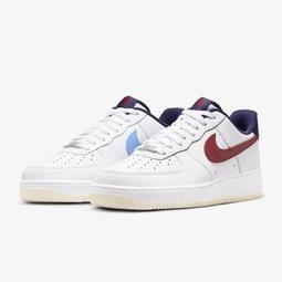 Nike Air Force 1 '07 FV8105-161 男女 休閒鞋 運動 經典 AF1 草寫 鴛鴦 白藍紅 歷史價格詳細信息