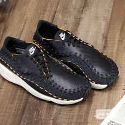 W NIKE AIR FOOTSCAPE WOVEN PRM 鱷魚紋 皮革 編織 獸紋 FQ8129-010 歷史價格詳細信息