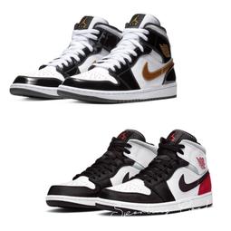 S.G Air Jordan 1 Mid SE FB9911-001 AJ1 黑白 熊貓 爆裂紋 中筒 休閒鞋 運動鞋 歷史價格詳細信息