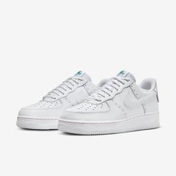 S.G Nike Air Force 1'07 LV8 HM9483-300 男 灰綠 刺繡 小勾 AF1 皮革 透氣 歷史價格詳細信息
