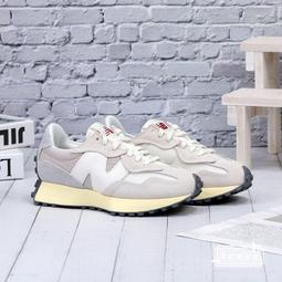 New Balance 休閒鞋 327 中性款 奶油灰 燕麥 焦糖底 麂皮 復古 大N NB 紐巴倫 單一價 歷史價格詳細信息