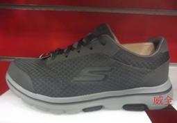 Skechers Go Walk 5 黑色 織布 休閒鞋 男款 NO.B1355【新竹皇家 55500BBK】 歷史價格詳細信息