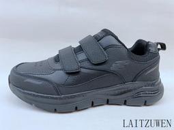 Skechers Arch Fit Sr [108019WBLK] 女 工作鞋 寬楦 運動 休閒 防滑 舒適 全黑 歷史價格詳細信息