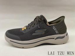 Skechers Go Walk Arch Fit [216253TPE] 男 健走鞋 穆勒鞋 休閒 足弓支撐 舒適 棕 歷史價格詳細信息
