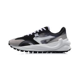 【LI-NING 李寧】方圓 V2 男子 輕量 高回彈 經典 休閒鞋 白沙灰/標準白/雷暴灰 AGCS025-1 歷史價格詳細信息
