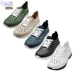 208男女鞋輕便運動鞋春季低幫皮面情侶大碼休閒健步跑步鞋純黑色 歷史價格詳細信息