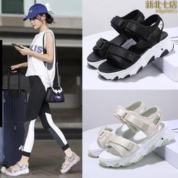 2024夏季新款魔術貼素麵兒童寶寶涼鞋e厚底防水防滑沙灘鞋 歷史價格詳細信息