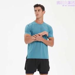 夏季男士短袖速幹T恤寬鬆大碼冰絲上衣體恤健身訓練半袖運動T恤男 歷史價格詳細信息