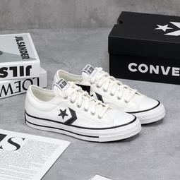 Converse Star Player 76 OX [A01608C] 男女 休閒鞋 帆布鞋 星箭Logo 米白 黑 歷史價格詳細信息