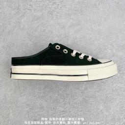 CONVERSE 休閒鞋 懶人鞋 穆勒鞋 CHUCK 70 MULE SLIP 男女款 中性款 A03563C 拼色 藍 歷史價格詳細信息