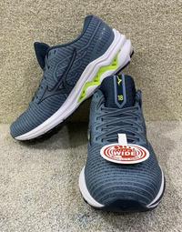 = 威勝 運動用品 = Mizuno WAVE RIDER24 SW 男慢跑鞋(寬楦) J1GC207601 歷史價格詳細信息