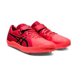 Asics High Jump Pro 2 L [1093A043-701] 男女 田徑釘鞋 跳高 比賽 左腳起跳 橘紅 歷史價格詳細信息