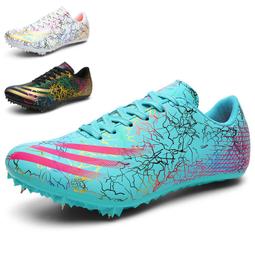 學生體考跳高跳遠釘鞋田徑短跑中考比賽專用跑鞋男女釘子運動鞋廠 歷史價格詳細信息