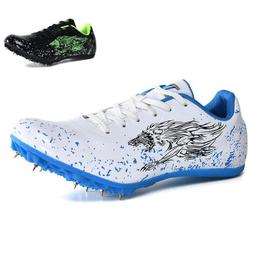 學生體考跳高跳遠釘鞋田徑短跑中考比賽專用跑鞋男女釘子運動鞋廠 歷史價格詳細信息