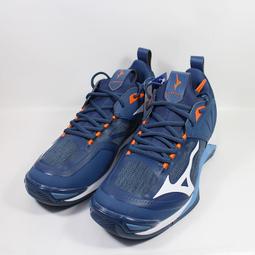 (EY) MIZUNO 美津濃WAVE FANG 2 寬楦 羽球鞋 室內運動鞋71GA231311白X藍 [SUN] 歷史價格詳細信息