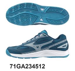 【MIZUNO 美津濃】SKY BLASTER 3 男女中性款 寬楦 羽球鞋 藍白(71GA234530) 歷史價格詳細信息