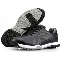 高爾夫男士球鞋 寬版鞋底 旋轉鞋帶 防水透氣   GSH125白 黑 藍  配POSMA鞋包 2合1清潔刷     高爾 歷史價格詳細信息