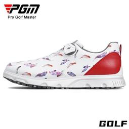 PGM新款高爾夫球鞋男鞋個性羽毛圖案運動鞋防水超纖皮鞋子 歷史價格詳細信息