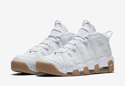 【西寧鹿】NIKE air more uptempo (GS) 藍黑色 女鞋 415082-402 NI026 歷史價格詳細信息