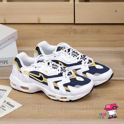 Nike Air Max 96 II 男 白藍黃 復古 慢跑 運動 氣墊 休閒鞋 CZ1921-100 歷史價格詳細信息